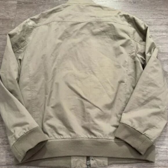 John Varvatos Jacket Mens 2XL Field Jacket Utility Full Zip Military Ribbed Hem - Picture 9 of 11